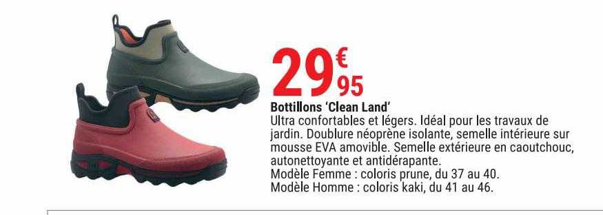 bottillons "clean land"