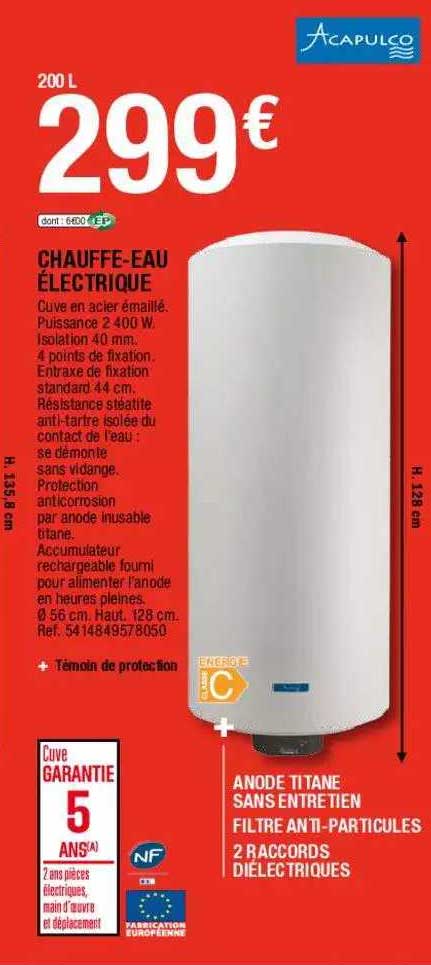 chauffe-eau électrique