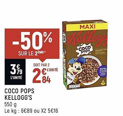 coco pops kellogg's