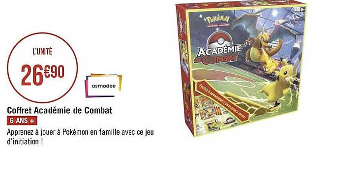 Coffret Académie De Combat Asmodee