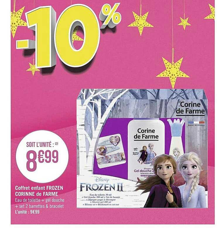 coffret enfant frozen corrine de farme