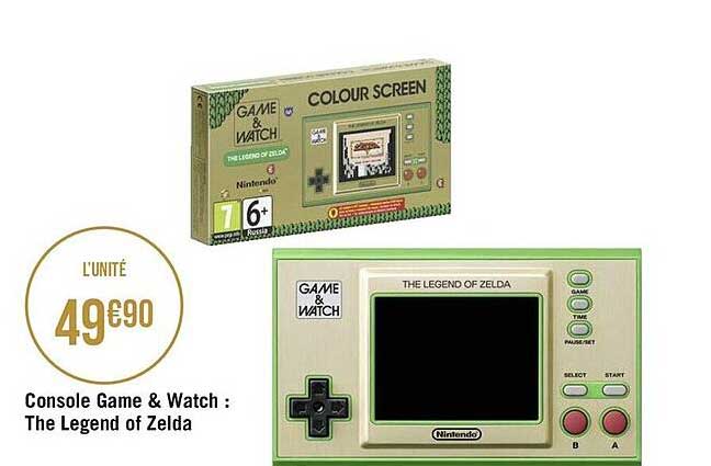console game & watch : the legend of zelda