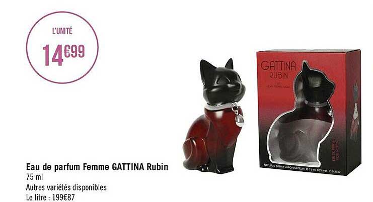 eau de parfum femme gattina rubin