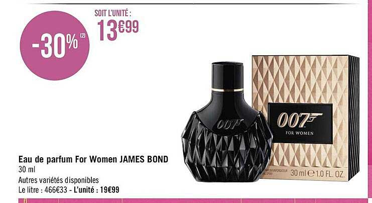 eau de parfum for women james bond