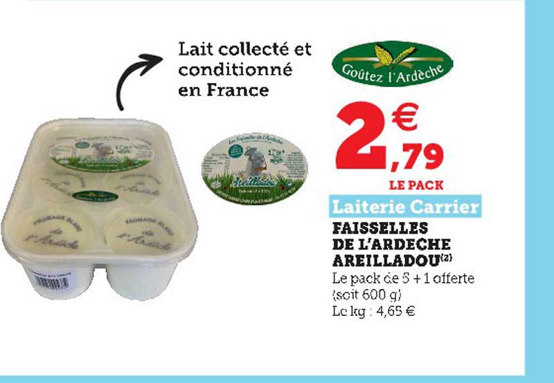 faisselles de l'ardèche areilladou laiterie carrier