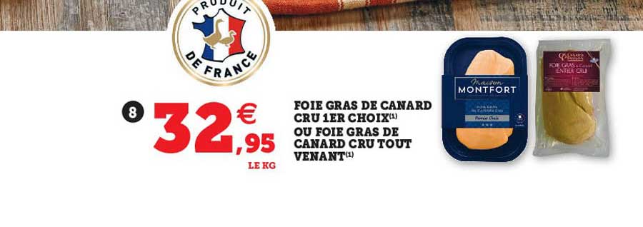 foie gras de canard cru 1er choix ou foie gras de canard cru tout venant