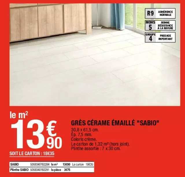 grès cérame émaillé "sabio"