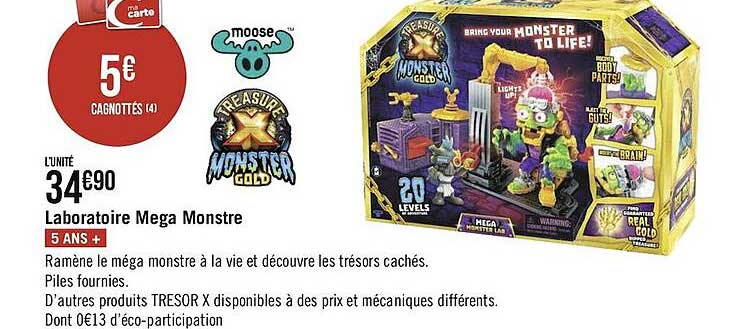 laboratoire méga monstre