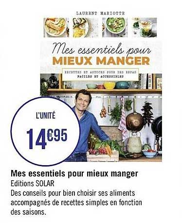 mes essentiels pour mieux manger