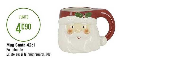 mug santa 42cl