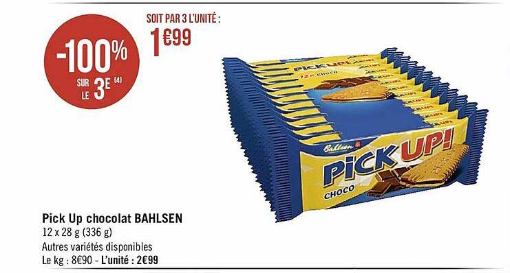 pick up chocolat bahlsen