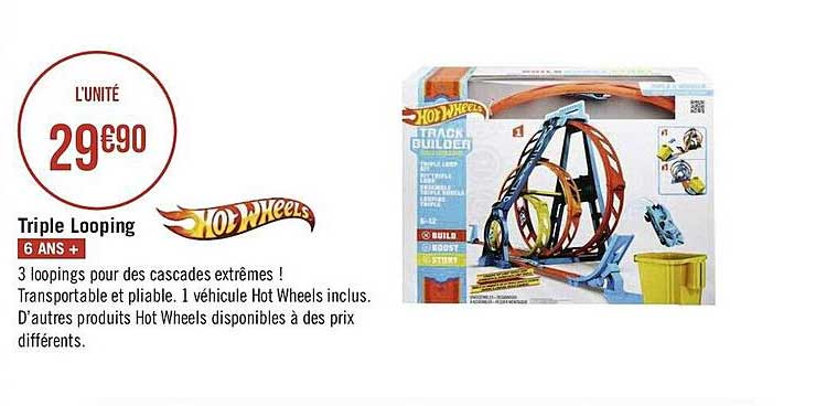 triple looping hot wheels