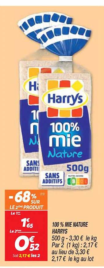 100% Mie Nature Harrys