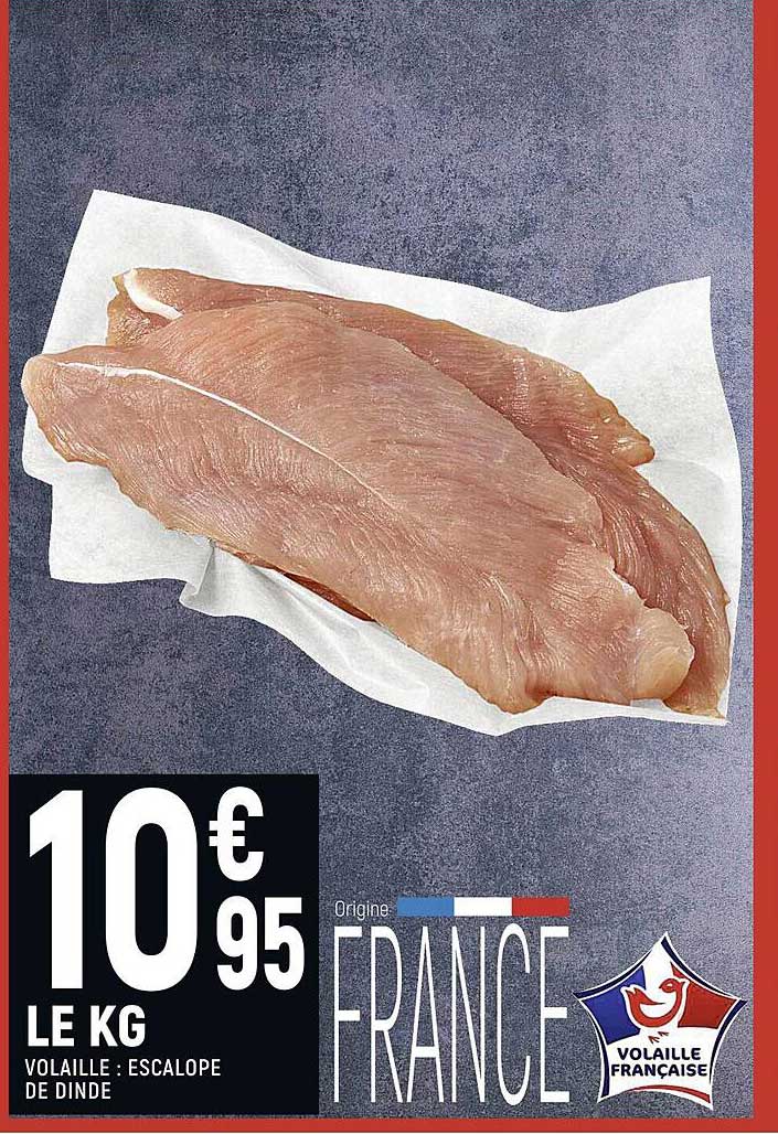 Volaille : Escalope De Dinde