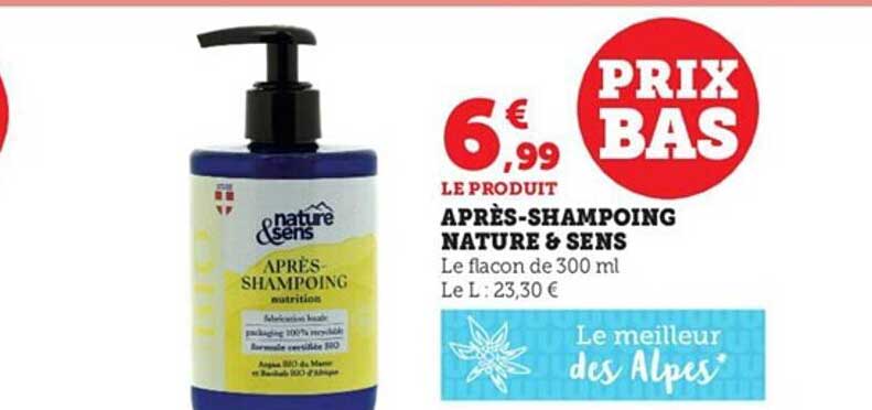 après-shampoing nature & sens