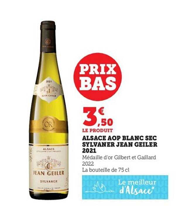 aslace aop blanc sec sylvaner jean geiler 2021