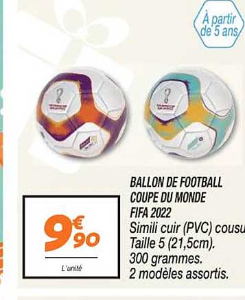 ballon de football coupe du monde fifa 2022