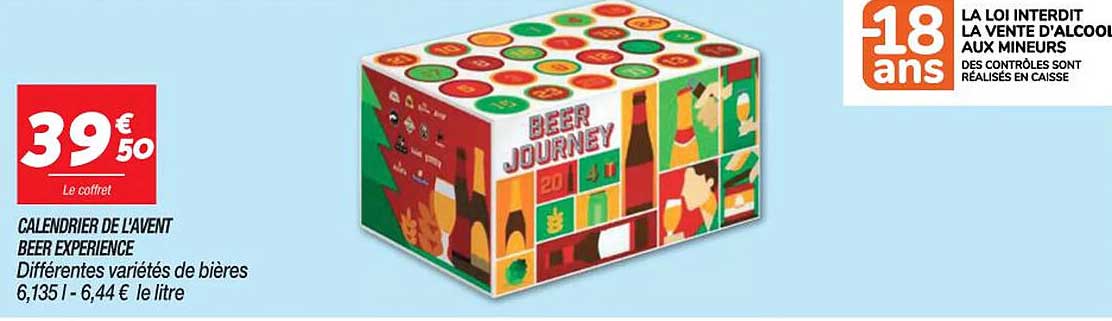 calendrier de l'avent beer expérience