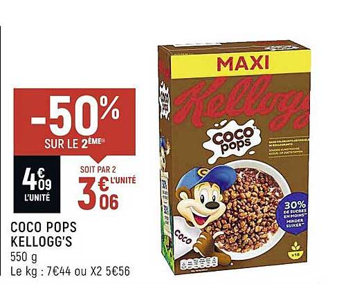 coco pops kellogg's