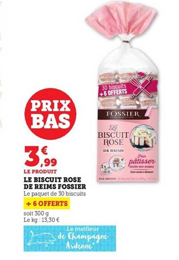 le biscuit rose de reims fossier