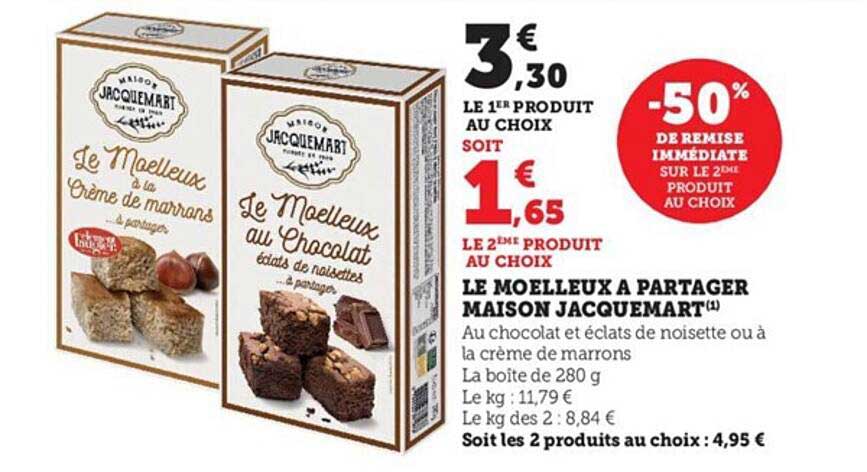 le moelleux à partager maison jacquemart