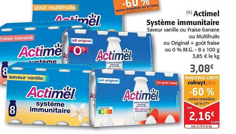 Actimel Système Immunitaire