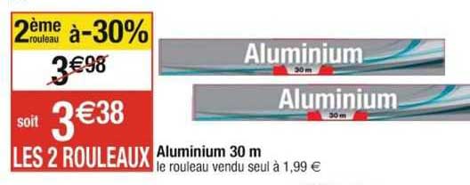 aluminium 30m