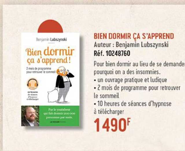 bien dormir ça s'apprend