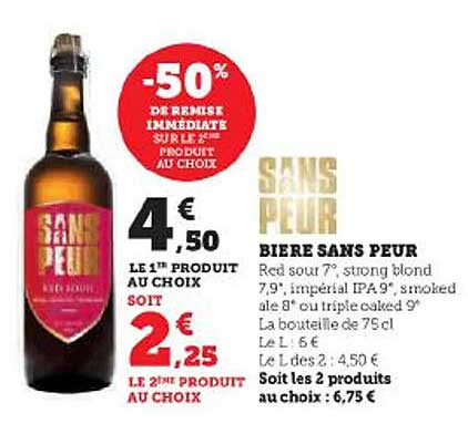 bière sans peur