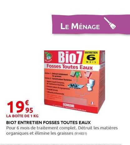 bio7 entretien fosses toutes eaux