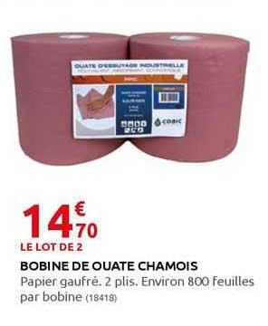 bobine de ouate chamoix