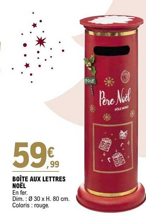 Boîte Aux Lettres Noël