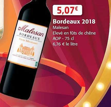 Bordeaux 2018 Malesan