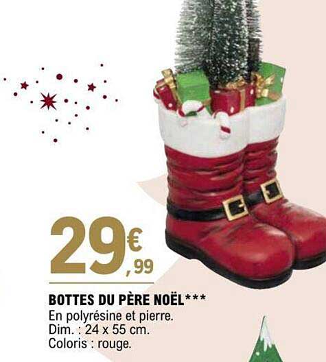 bottes du père noël