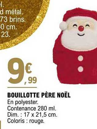 bouillotte père noël