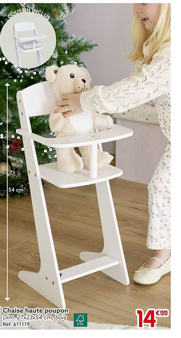 Chaise Haute Poupon