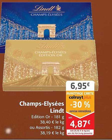Champs-elysées Lindt