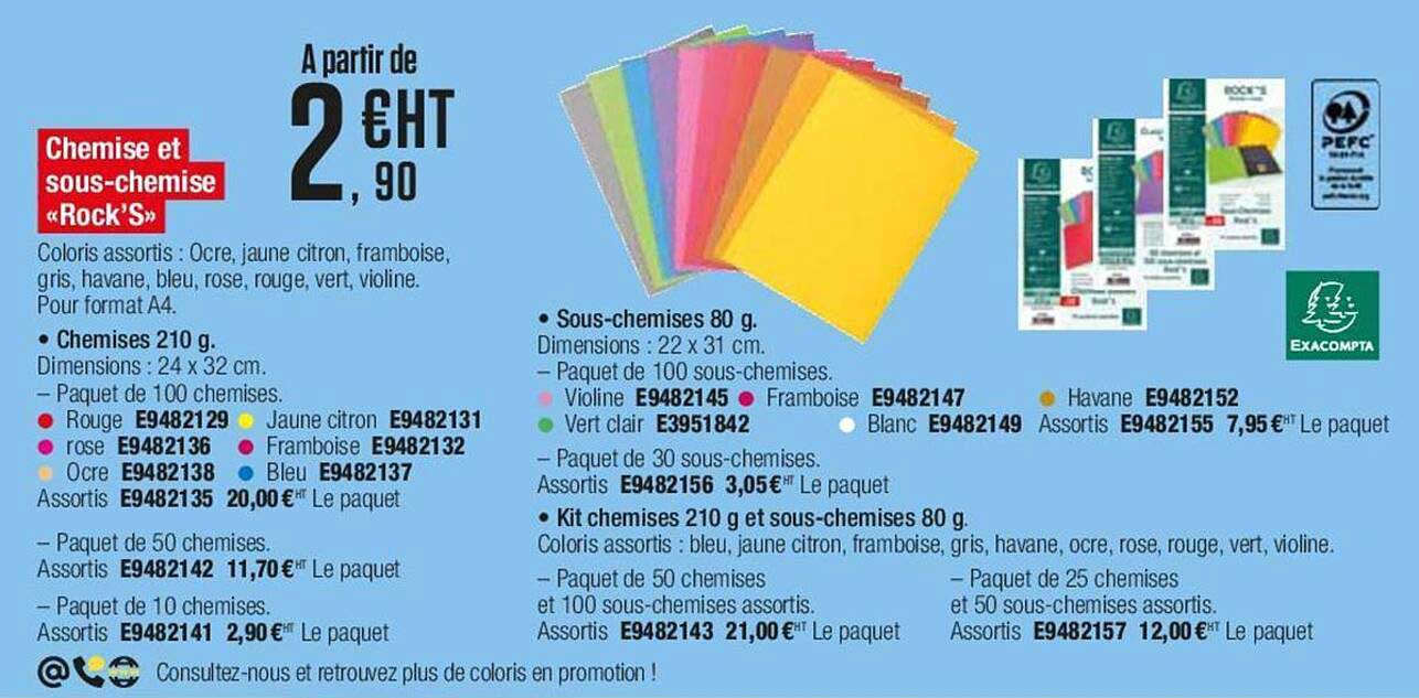 chemise et sous-chemise "rock's"