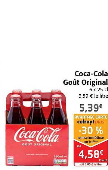 coca-cola goût original