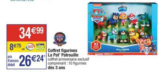 coffret figurines la pat' patrouille