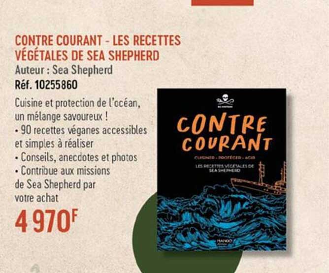 contre courant - les recettes végétales de sea shepherd