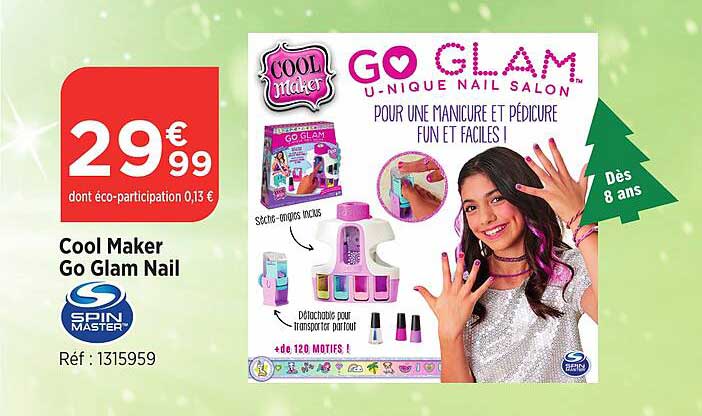 cool maker go glam nail spin master