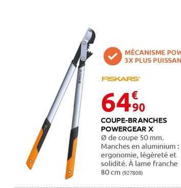 coupe-branches powergear x fiskars