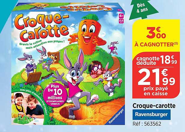 croque-carotte ravensburger