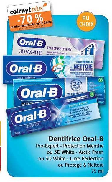 dentifrice oral-b