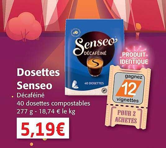 Dosettes Senseo