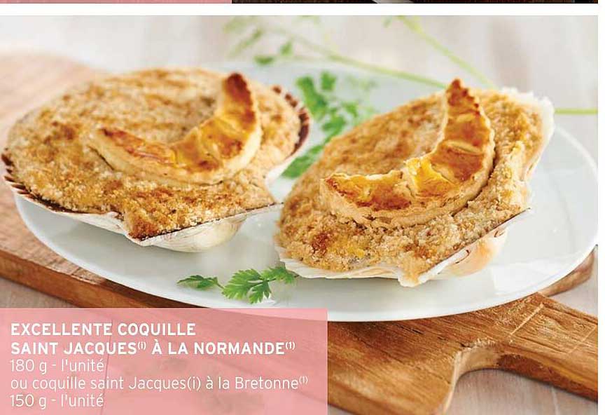Excellente Coquille Saint Jacques A La Normande