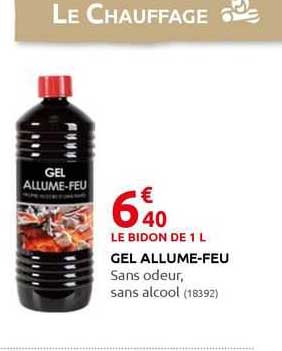 gel allume-feu