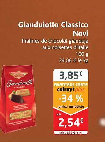 gianduiotto classico novi