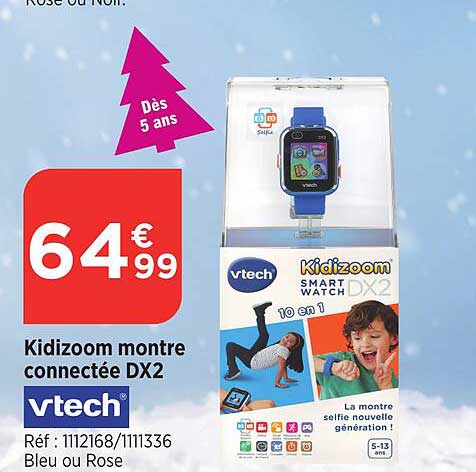 Kidizoom Montre Connectée Dx2 Vtech